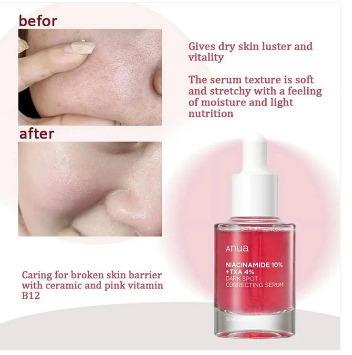 Anua Niacinamide 10% + TXA 4% Dark Spot Correcting Serum