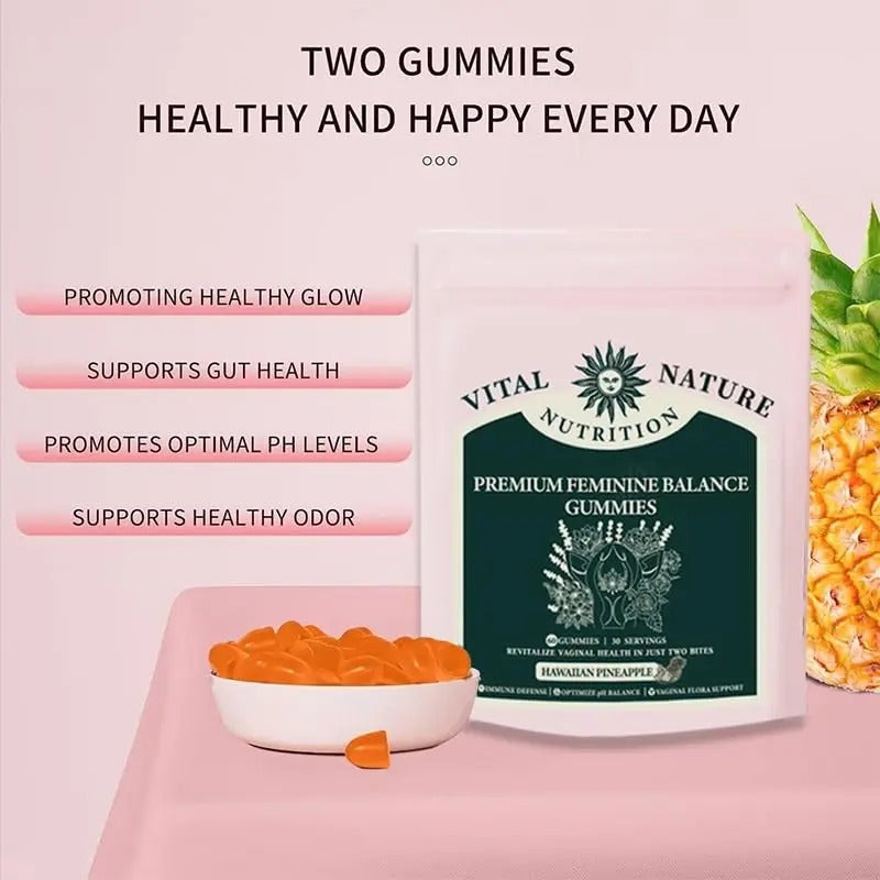 Gummies d'équilibre féminines de qualité supérieure