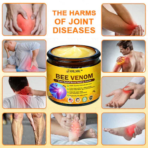 Crème au venin d'abeille - Soulagement rapide de l'arthrite et des douleurs musculaires en 72 heures !