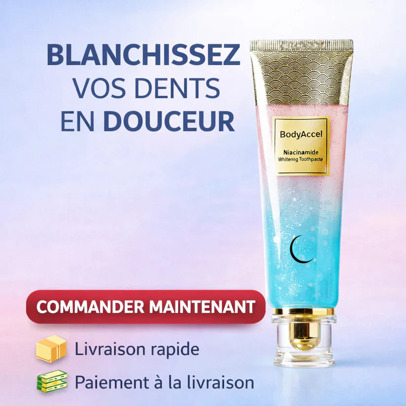 DENTIFRICE BLANCHISSANT À LA NIACINAMIDE — BODYARCEL (CFQ)