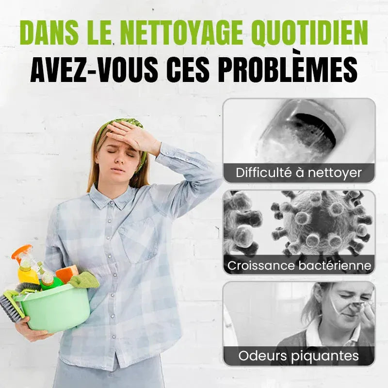 300ML Spray de Nettoyage Multi-usages à l'Acide Oxalique pour Éliminer les Taches