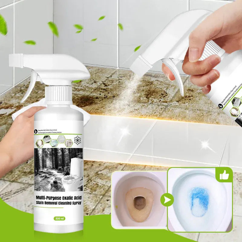 300ML Spray de Nettoyage Multi-usages à l'Acide Oxalique pour Éliminer les Taches