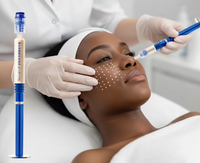Crème de collagène de remplissage de tube d'aiguille de polypeptide (CIV)