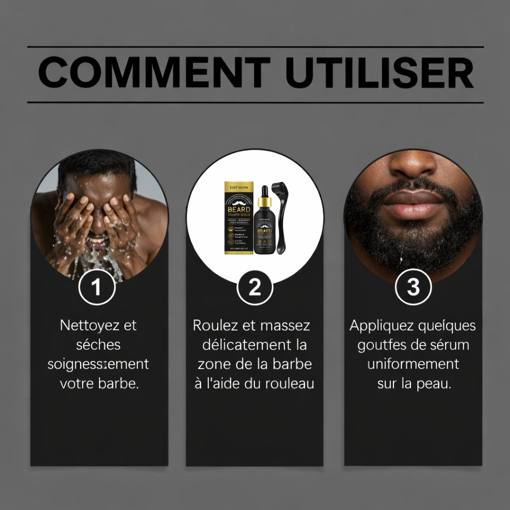 Serum Booste Barbe en ''21 Jours'' (BN)