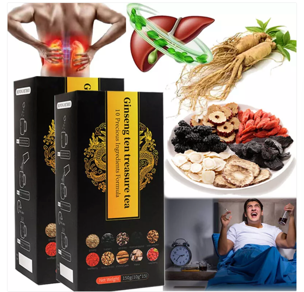 THÉ GINSENG TEN TREASURES TEA (CFQ)