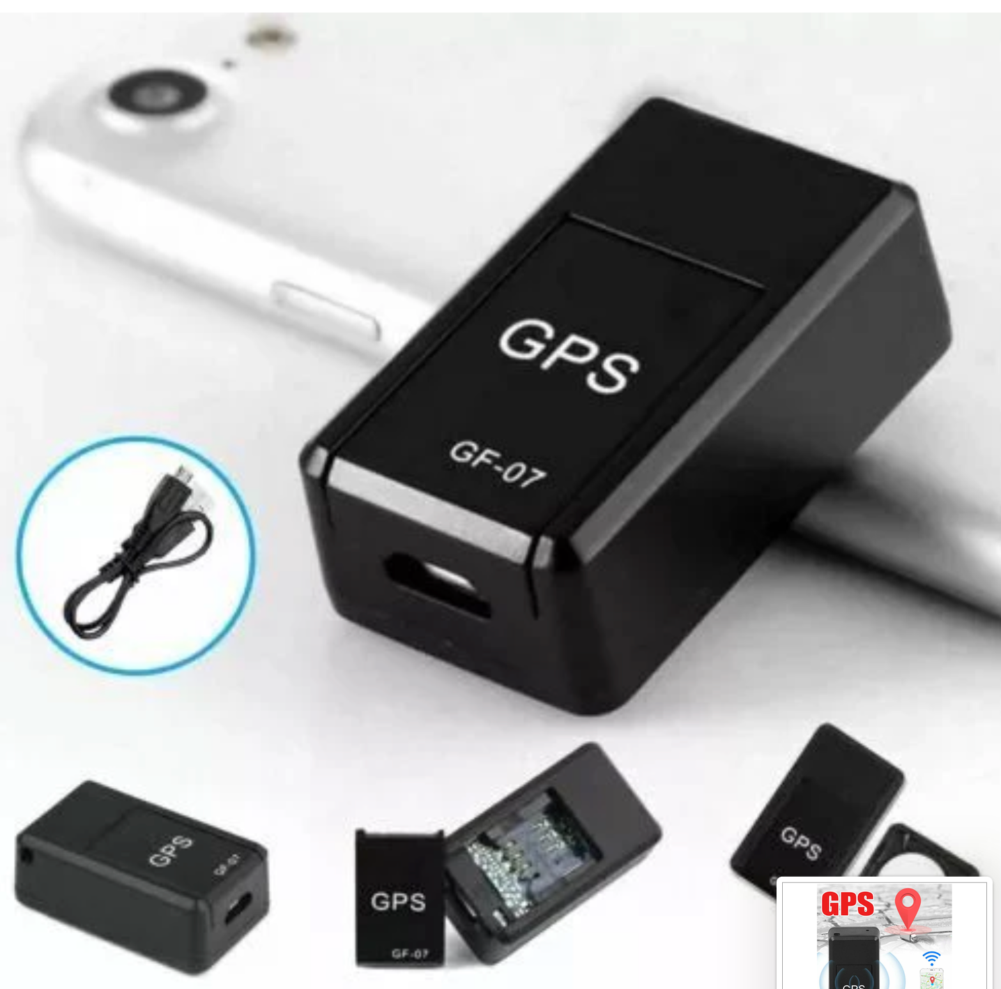 GPS PUISSANT SUIVI MAGNÉTIQUE DU VÉHICULE DE VOITURE ANTI-PERTE
