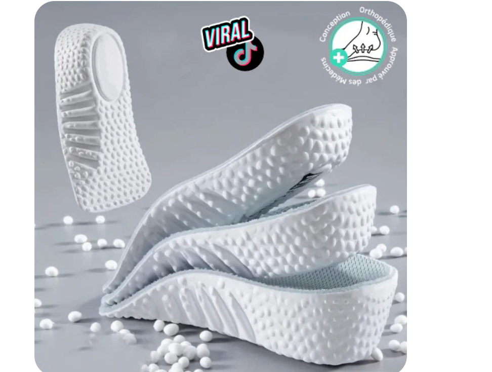 Semelles Orthopédiques Grandissantes FlexStep™