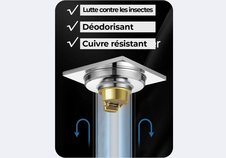 Pack De 2 Bouchons (1 acheté = 1 offert) Anti-Odeur Pour Toilettes, Prévention Des Insectes Et Désodorisation