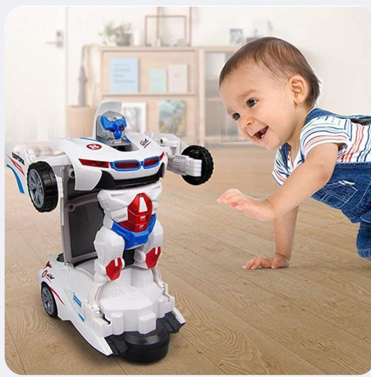 Voiture Robotisée Transformable – Action Et Innovation En Un Seul Jouet
