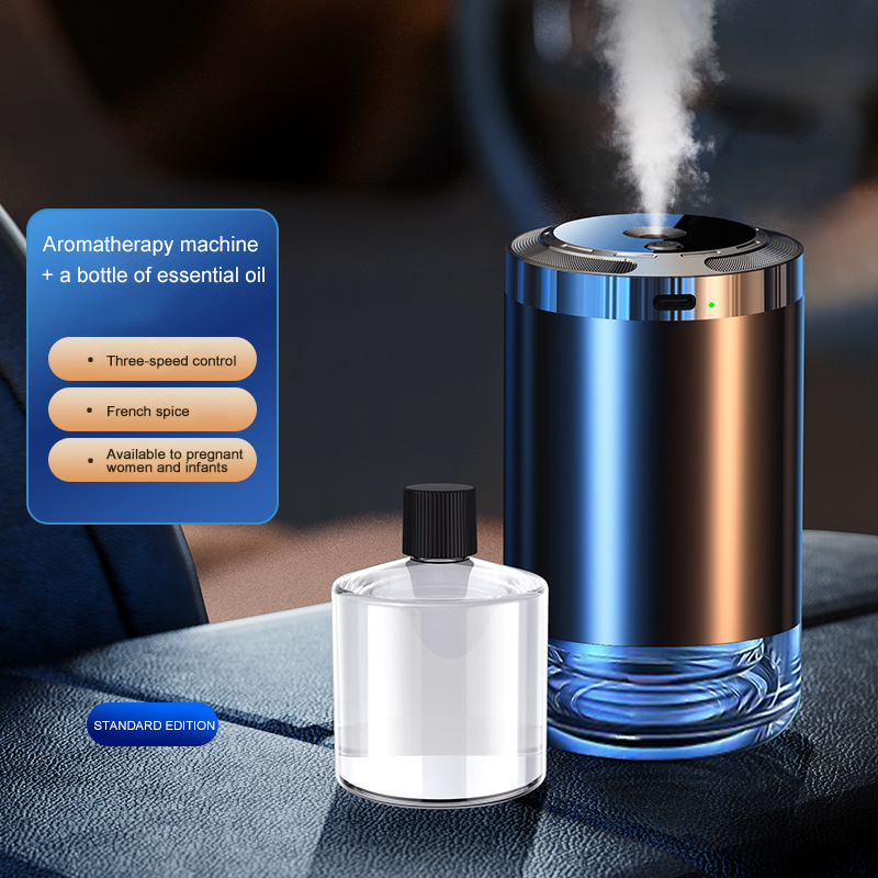 Diffuseur intelligent pour voiture avec modes lumière, vaporisation et commande vocale