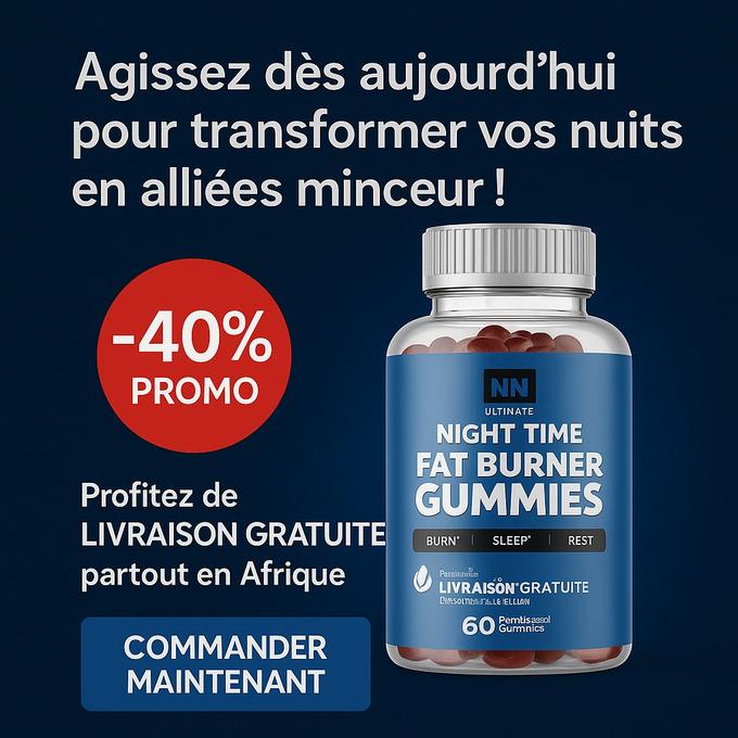 Gummies Brûleur de Graisses Nocturne (CFQ)