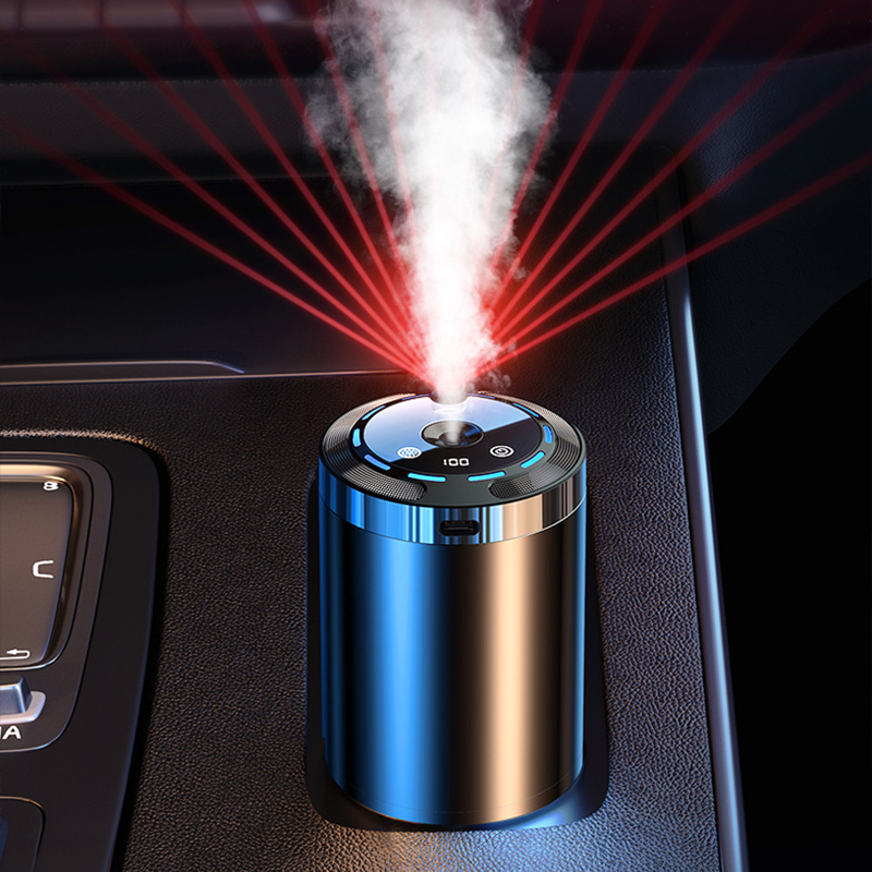 Diffuseur intelligent pour voiture avec modes lumière, vaporisation et commande vocale