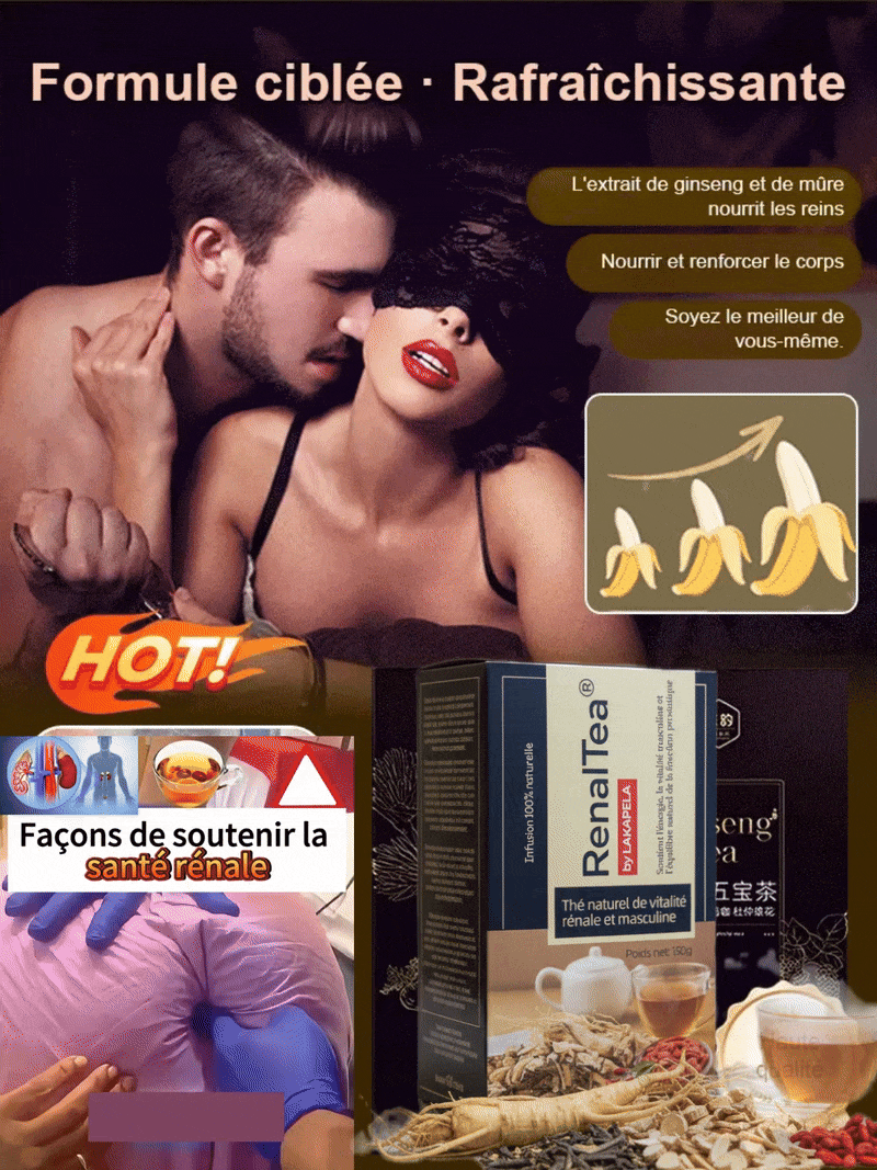 Thé Rénal 2026 : Retrouve ta puissance, protège tes reins et dis adieu à l’éjaculation précoce. SATISFAIT OU REMBOURSER