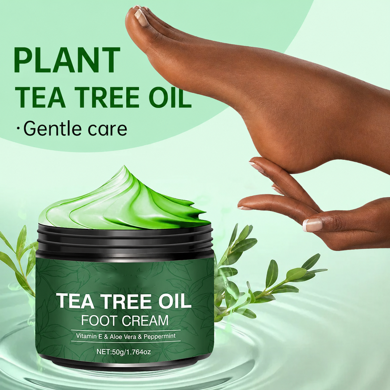 Crème Réparatrice Pieds Secs & Anti-Odeur 24H