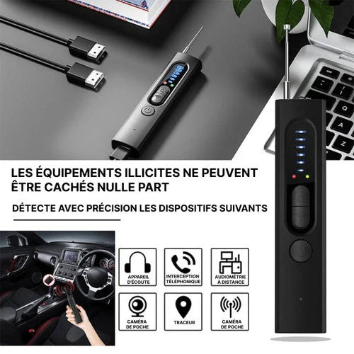 Détecteur De Caméra Cachée et Micro