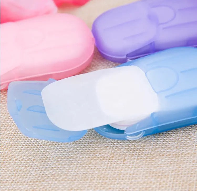 Savon en papier soluble