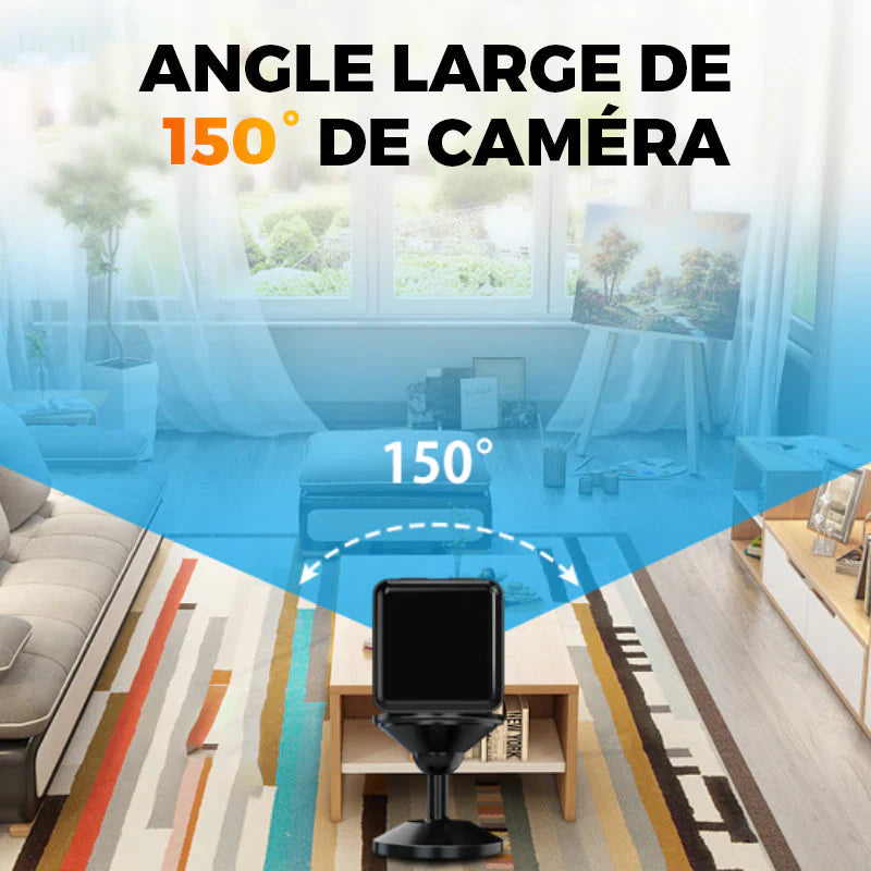 Mini Caméra de Surveillance HD Intelligente avec Vision Nocturne
