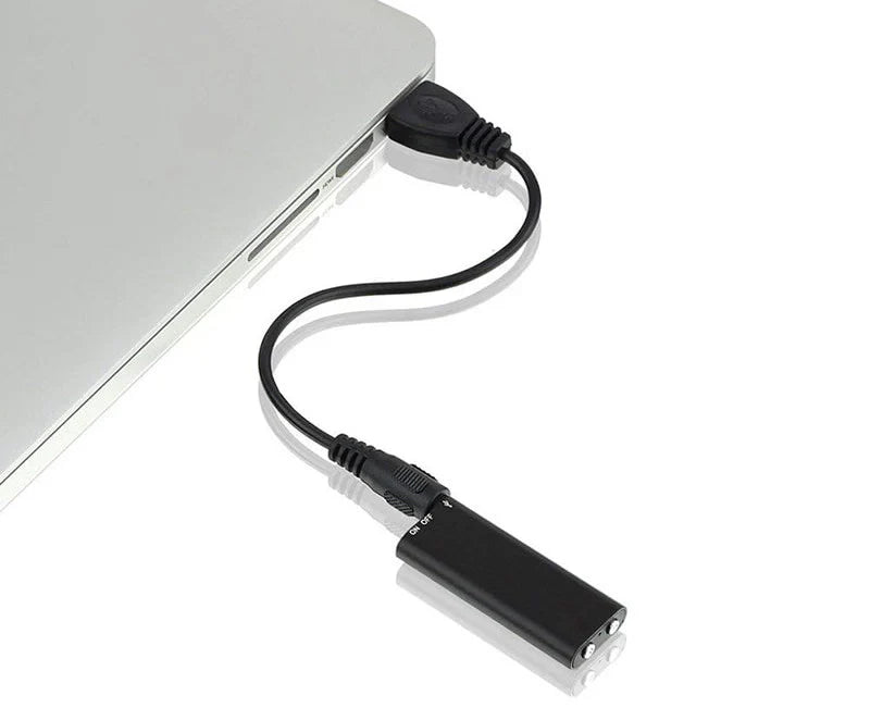 Mini Enregistreur Vocal Numérique 8GB – Discret et Puissant
